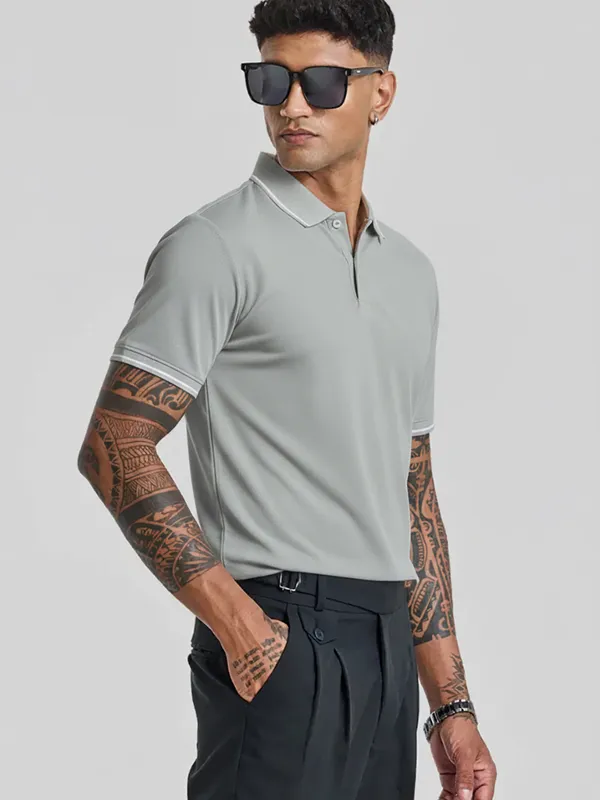 Grey_Techno_Turkey_Fabric_Techno_Polo_Tshirt_For_Men