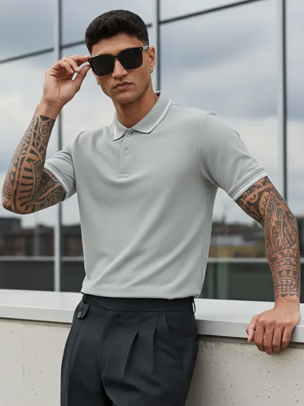Grey_Techno_Turkey_Fabric_Techno_Polo_Tshirt_For_Men