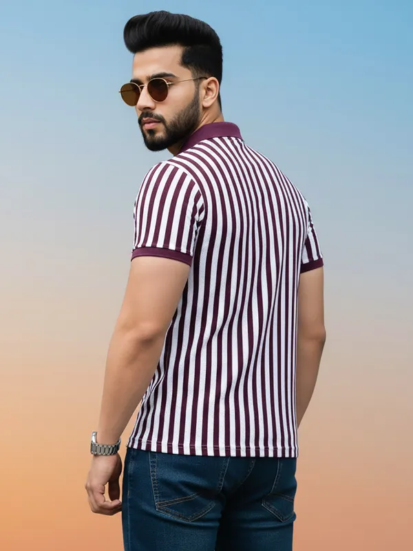 Maroon_Cotton_Rich_Fabric_Tshirt_For_Men