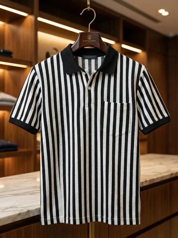 Black_Cotton_Rich_Fabric_Tshirt_For_Men