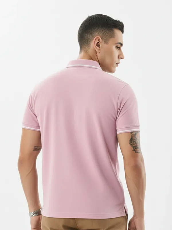 Pink_Polo_Cotton_Tshirt_For_Men