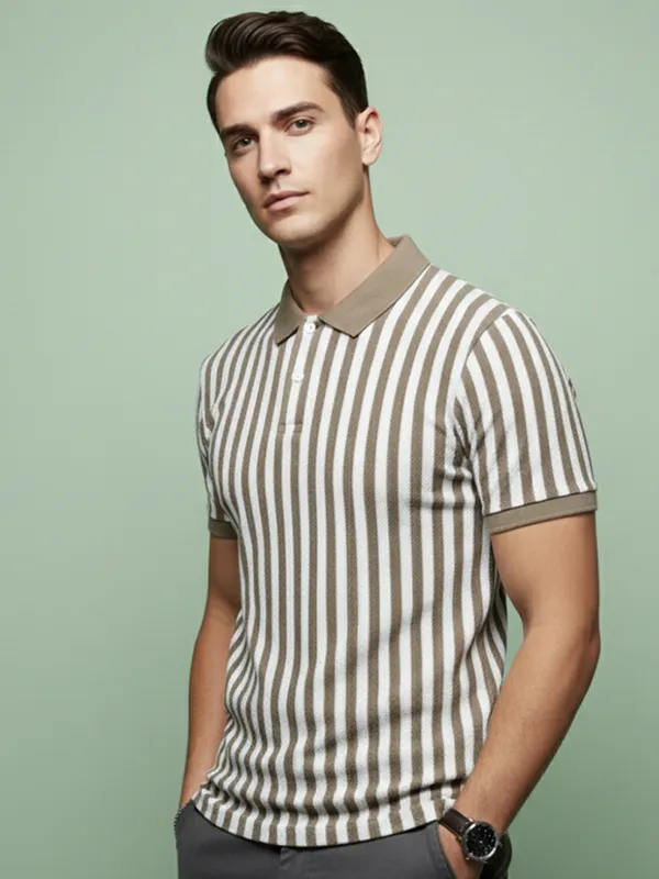 Beige_Cotton_Rich_Fabric_Tshirt_For_Men