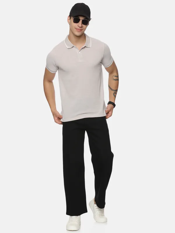 Light_Biege_Cotton_Belgium_Fabric_Golf_Polo_Tshirt_For_Men