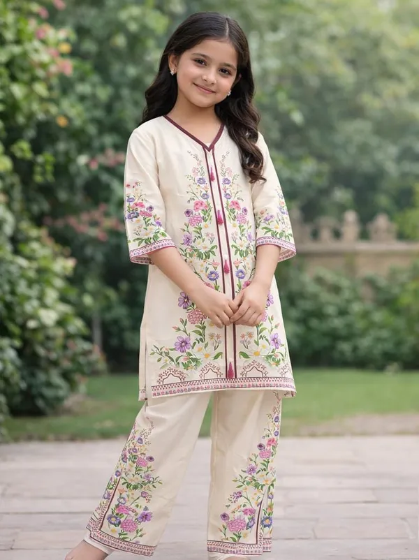 Floral_Beige_Satin_Co-ord_Set_-_K-3010-B