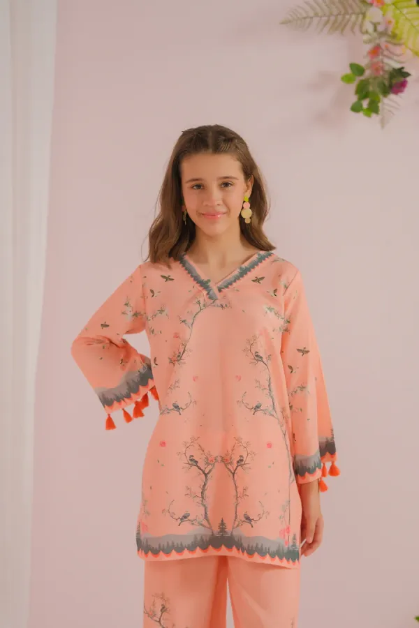 Peach_Drift_Satin_Co-Ord_Set_For_Girls