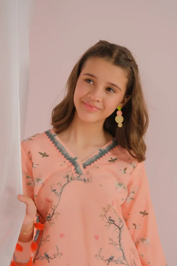 Peach_Drift_Satin_Co-Ord_Set_For_Girls