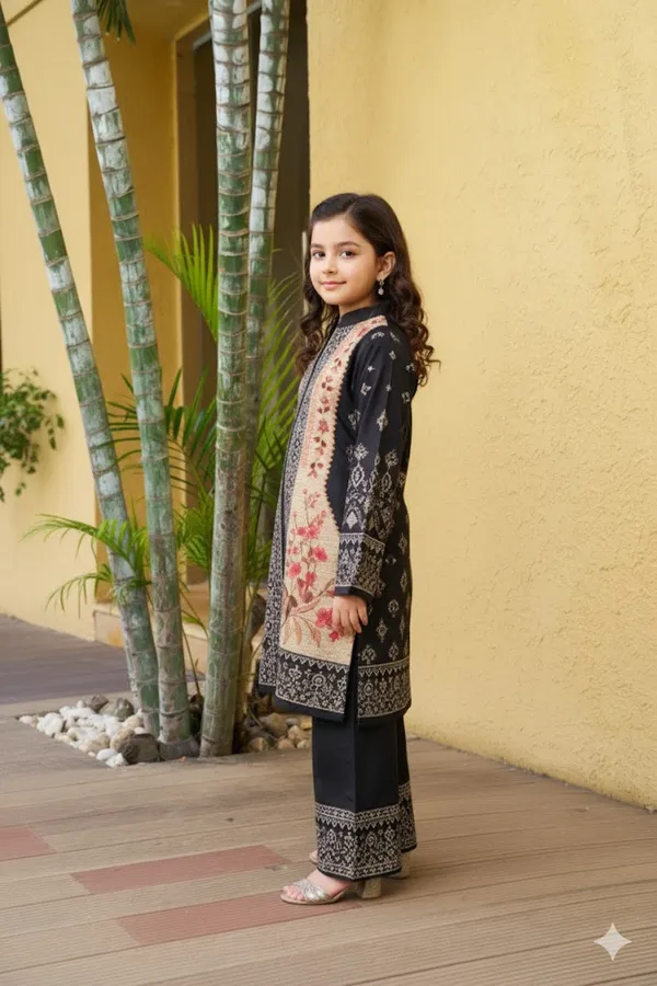 Noir_Blossom_Premium_Cotton_Co-Ord_Set_For_Girls
