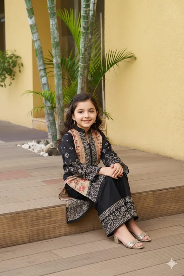 Noir_Blossom_Premium_Cotton_Co-Ord_Set_For_Girls