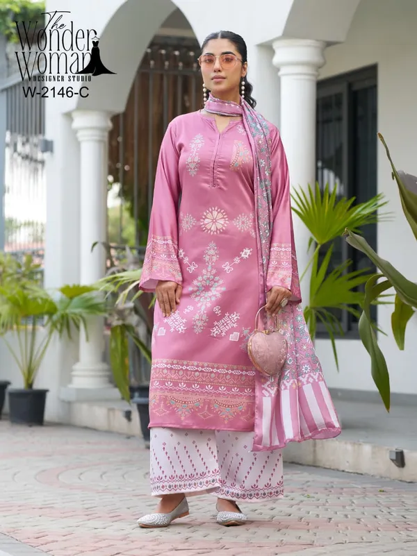 Blush_Pink_Satin_3-Piece_Set_for_Women