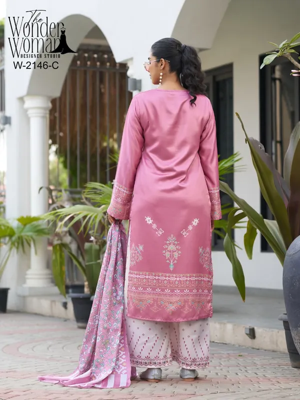 Blush_Pink_Satin_3-Piece_Set_for_Women