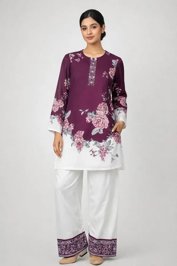Plum_Aura_Floral_Kurta_Set_2118