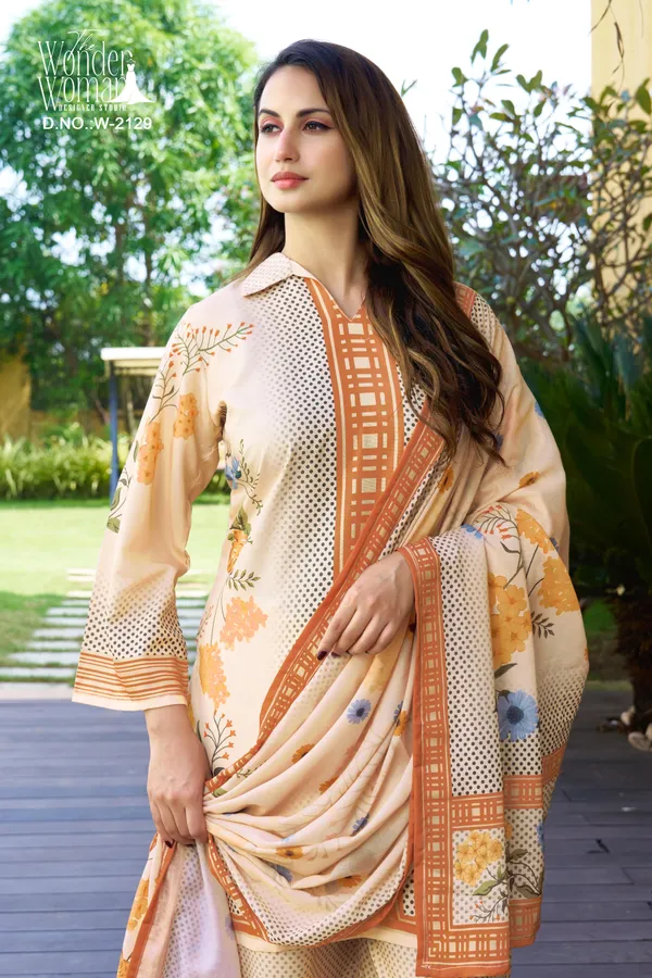 Peach_Meadow_Elegance_Kurta_Set_With_Dupatta_For_Women