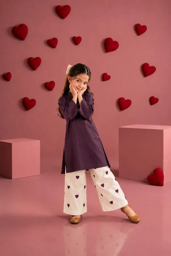 Dark_Purple_kurta_+_White_heart_embroidered_pants_for_girls