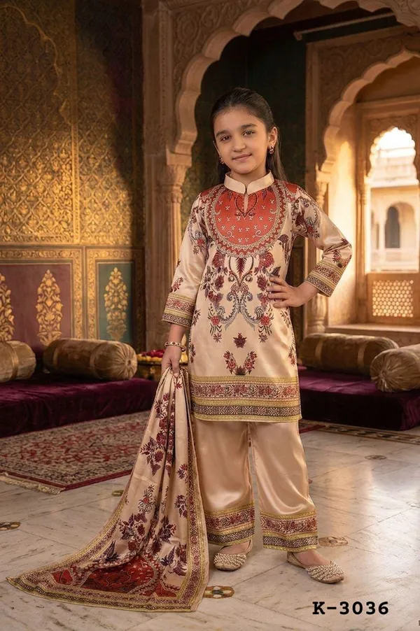 Royal_Beige_Printed_Satin_Co-ord_Set_with_Duppata