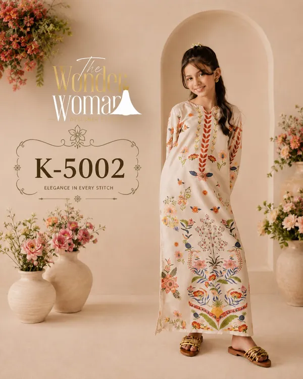 Blossom_Printed_Satin_Kaftaan