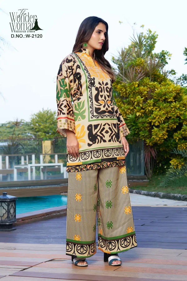 Saffron_Mosaic_Co-Ord_Set_For_Women