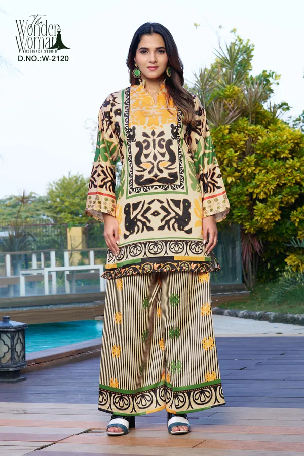 Saffron_Mosaic_Co-Ord_Set_For_Women