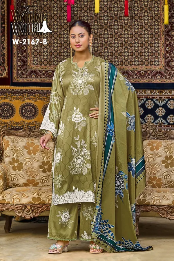 Olive_Green_printed_salwar_suit_set_with_dupatta