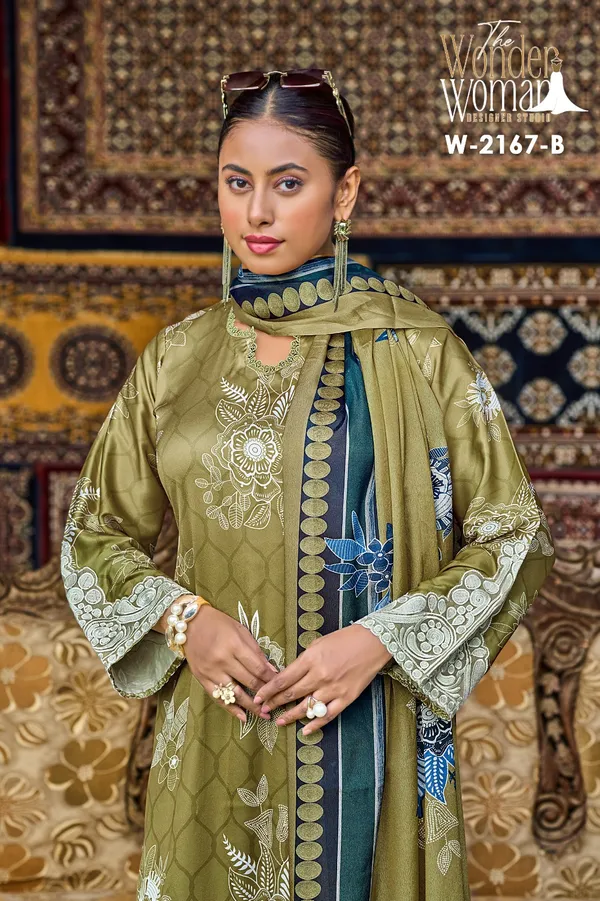 Olive_Green_printed_salwar_suit_set_with_dupatta