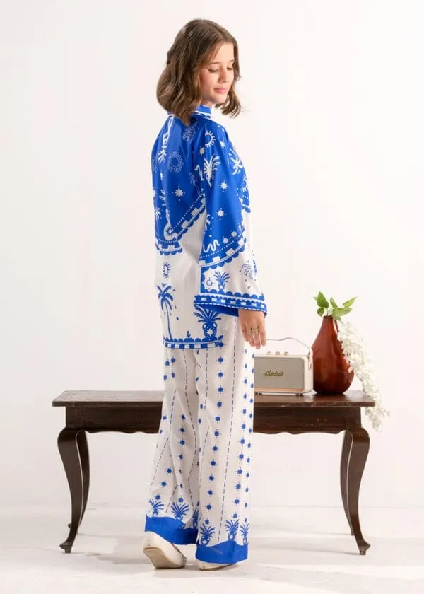 Royal_Blue_Satin_Printed_Co-Ord_Set_Set_For_Girls