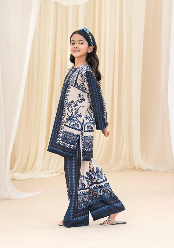 Indigo_Blossom_Satin_Printed_Co-Ord_Set_For_Girls