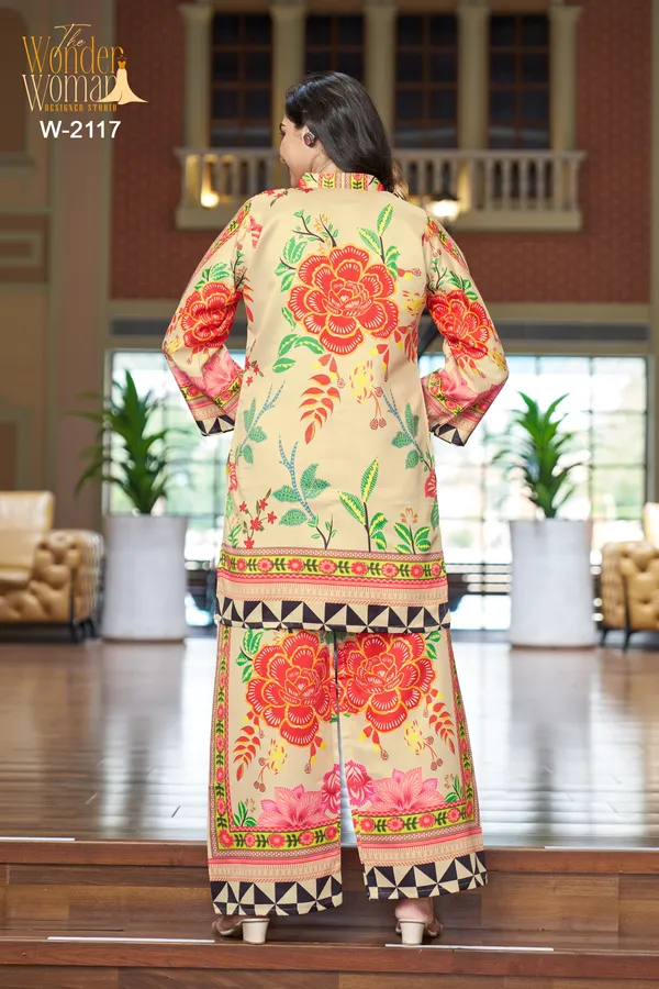 Multicolor_Blossom_Royale_Co-Ord_Set_For_Women