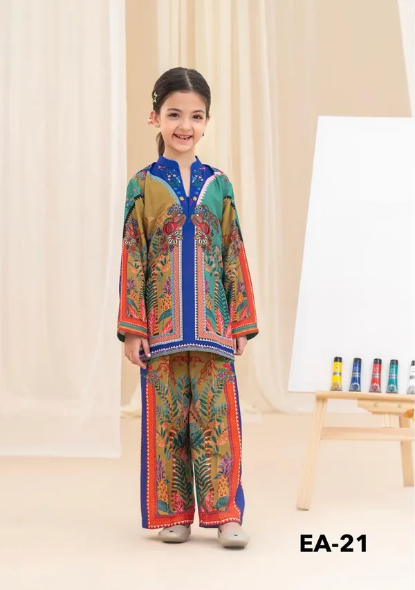 Tropical_Mosaic_Satin_Co-Ord_Set_For_Girls