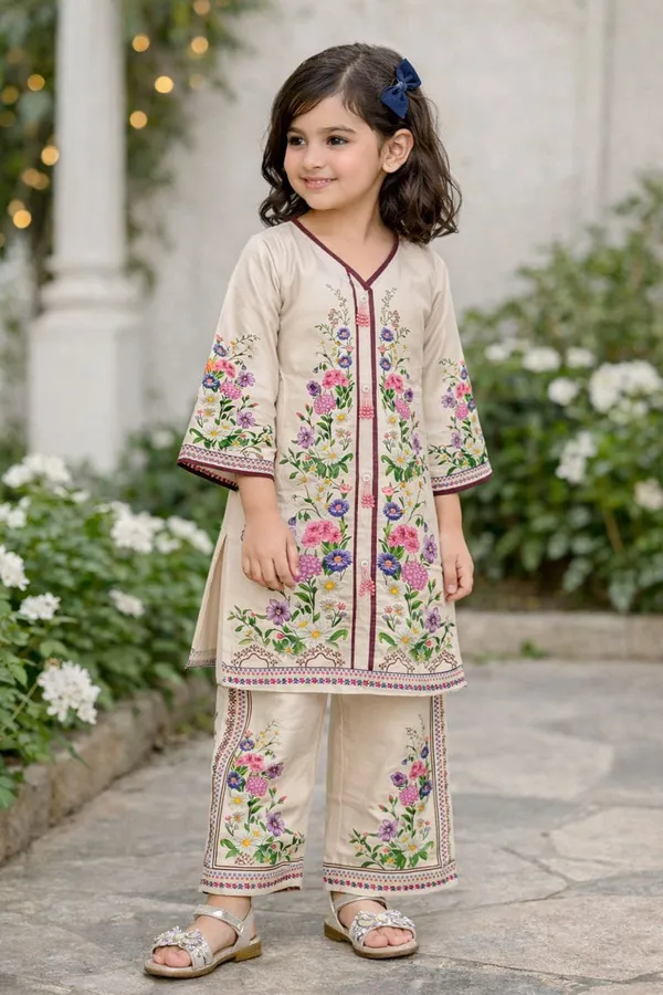 Floral_Beige_Satin_Co-ord_Set_for_Girls