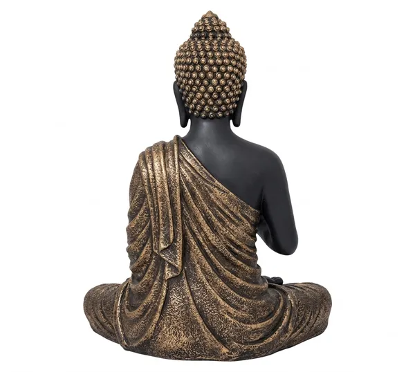 Polyresin_Black_and_Gold_Lord_Buddha_Idol