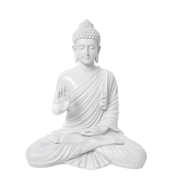 Polyresin_White_Lord_Buddha_Idol