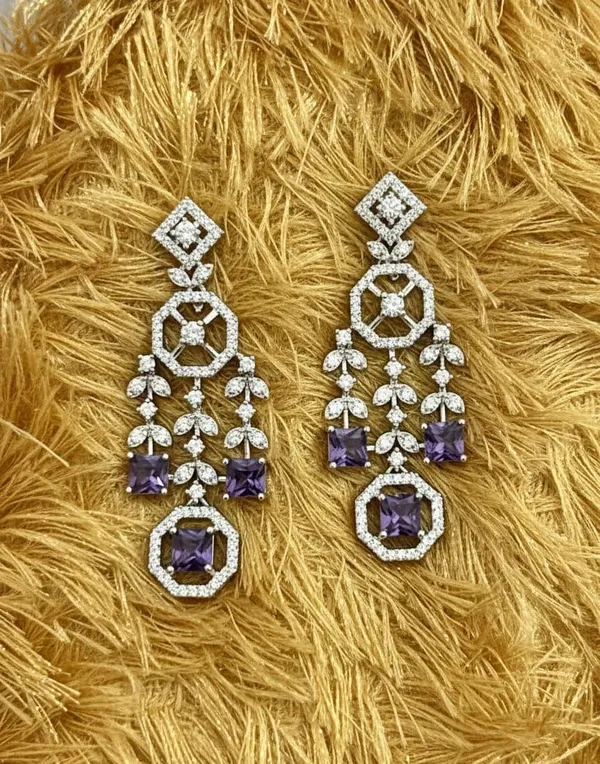 ZOVYA_Brass_Silver_Blue,_White_Jewellery_Set_(Pack_of_3)
