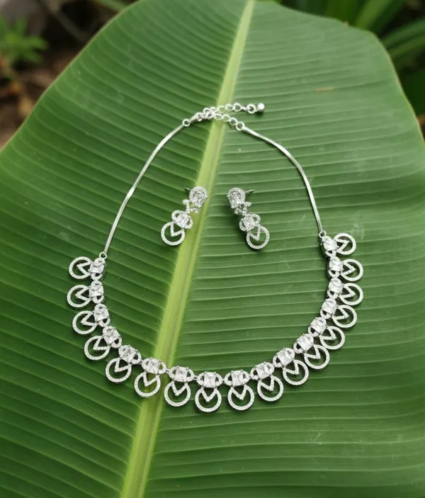 ZOVYA_Brass_Silver_Silver,_White_Jewellery_Set_(Pack_of_3)
