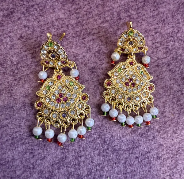 Gold_Plated_Brass_And_Alloy_Gold_Plated_Earring_And_Necklace_Set_For_Women