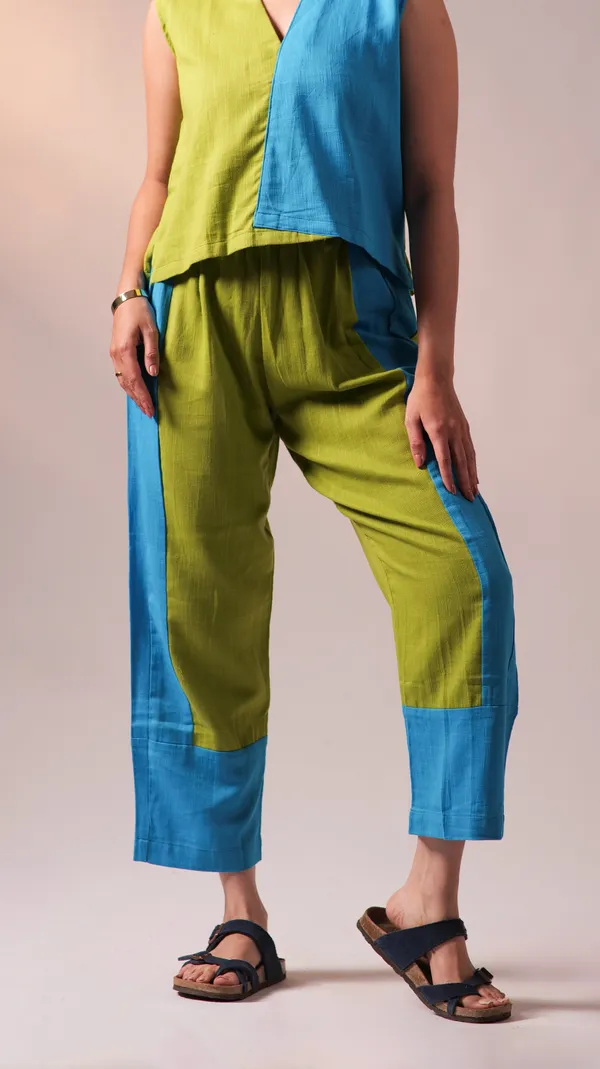 Green_Cotton_Slub_Twill_Weave_Fabric_Co-Ord_Set_For_Adults