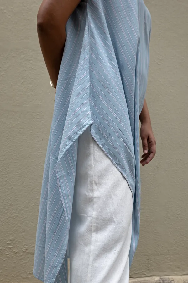 Blue_100%_Cotton_Top_For_Adults