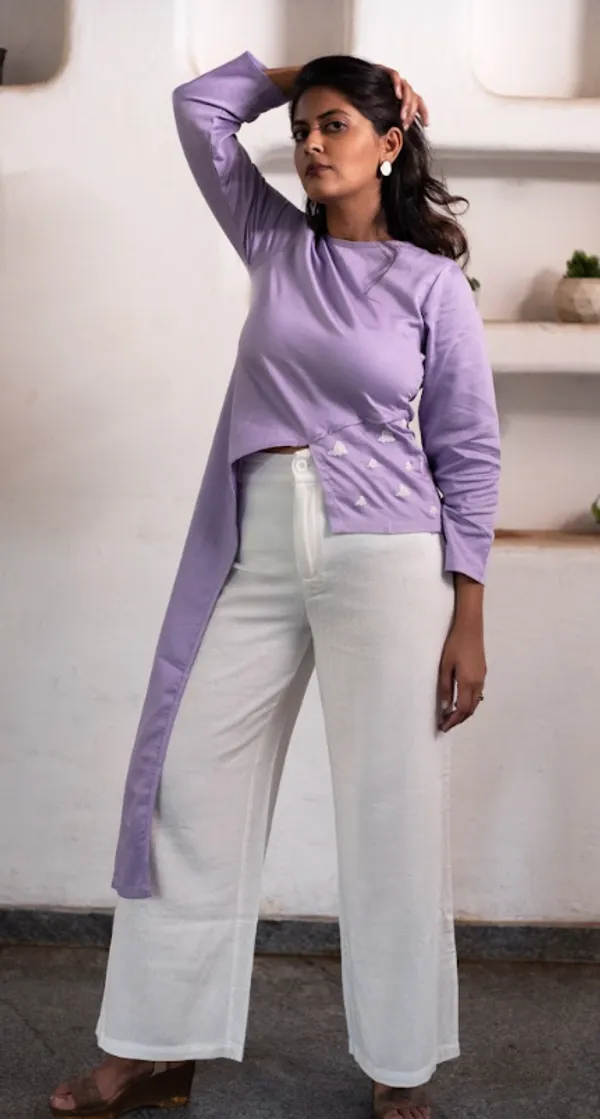 Lavendar_Eygyptian_Cotton_Top_For_Adults