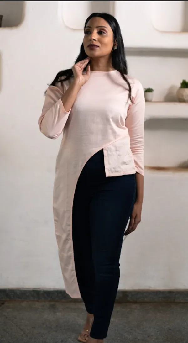 Blush_Pink_Eygyptian_Cotton_Top_For_Adults