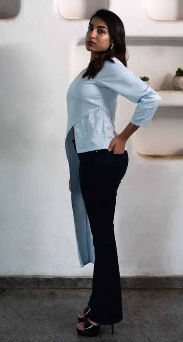 Sky_Blue_Eygyptian_Cotton_Top_For_Adults