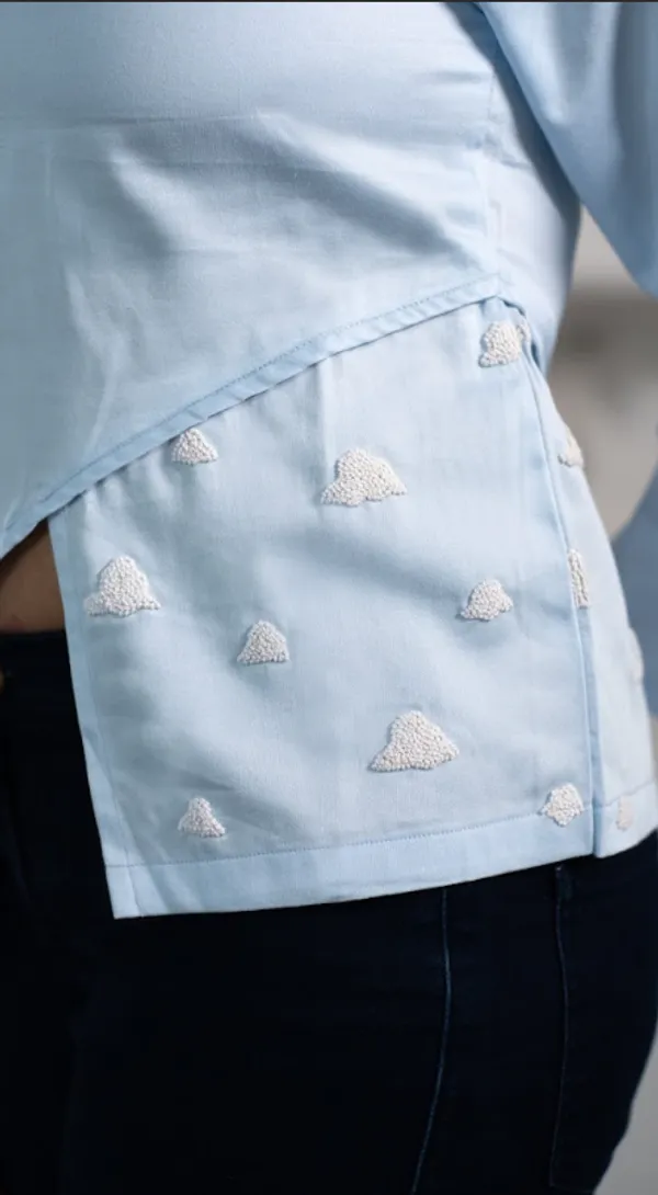 Sky_Blue_Eygyptian_Cotton_Top_For_Adults