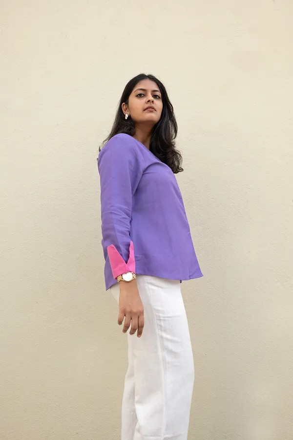 Lavendare_Viscose-Cotton_Slub_Fabric_Top_For_Adults