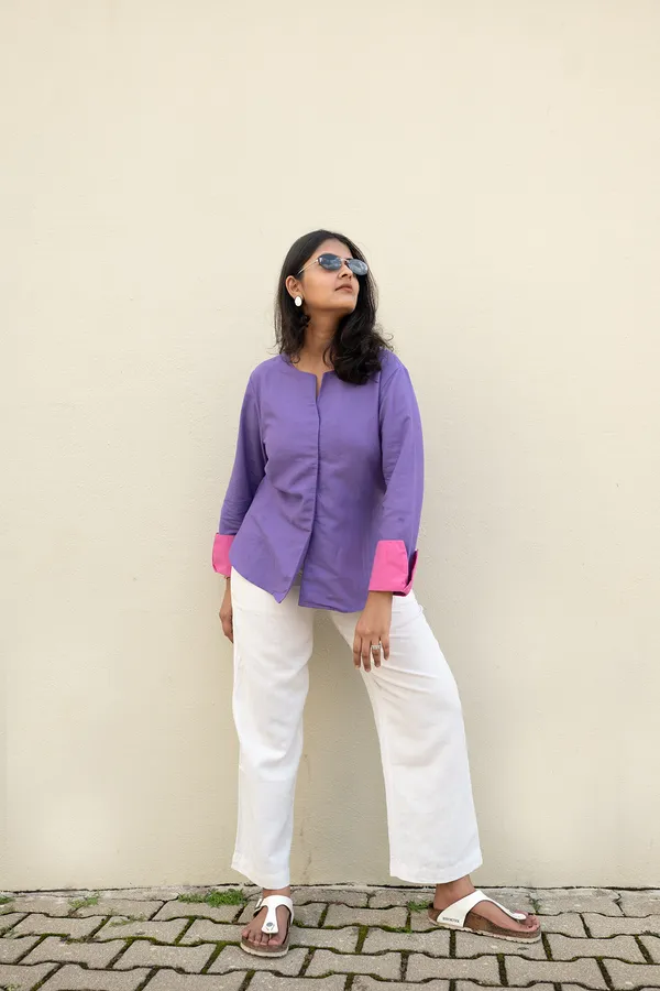 Lavendare_Viscose-Cotton_Slub_Fabric_Top_For_Adults