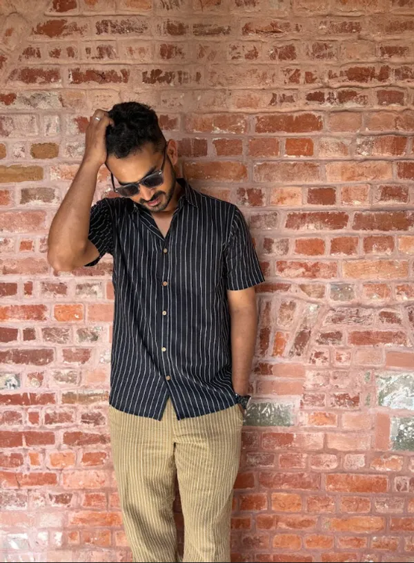 Black_100%_Cotton_Men'S_Shirt_For_Adults
