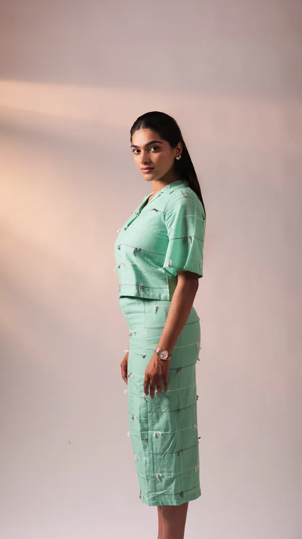 Green_Cotton_Dobby_Weave_Fabric_Co-Ord_Set_For_Adults