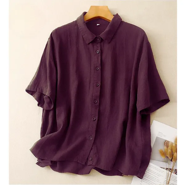 Wine_Cotton_Oversize_Comfortable_Shirt_For_Women