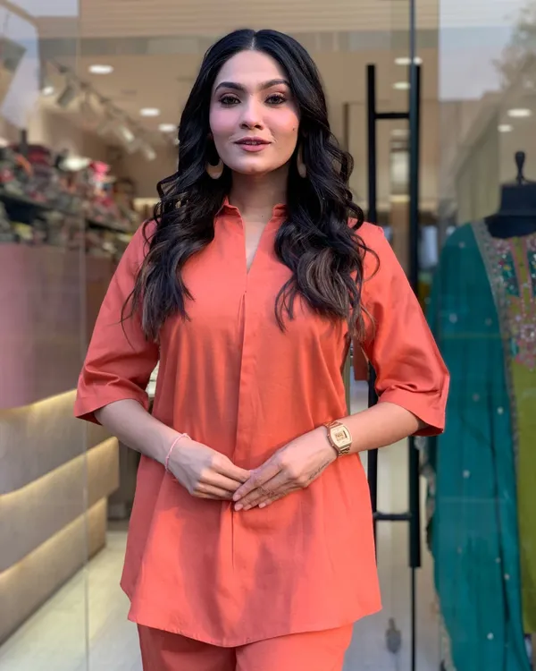 Rust_Cotton_Co-Ord_Set_For_Women