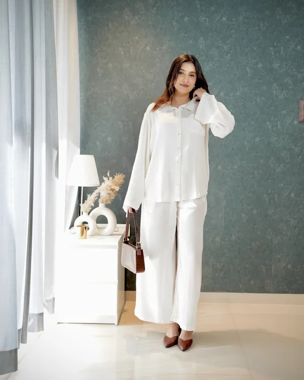 White_Cotton_Co-Ord_Set_For_Women