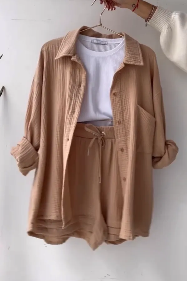 Beige_Cotton_Co-Ord_Set_For_Women