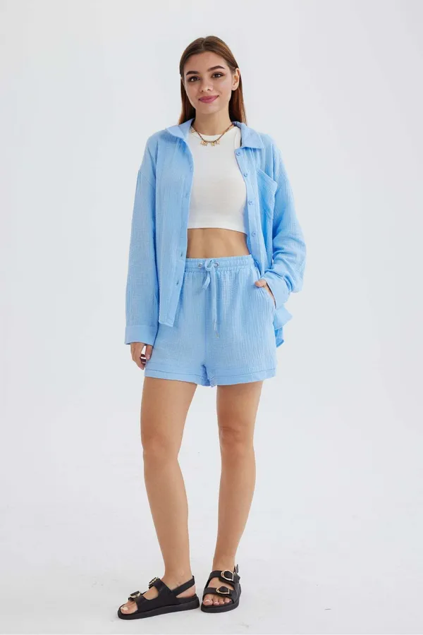 Sky_Blue_Cotton_Co-Ord_Set_For_Women