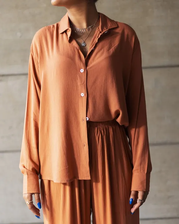Rust_Cotton_Co-Ord_Set_For_Women