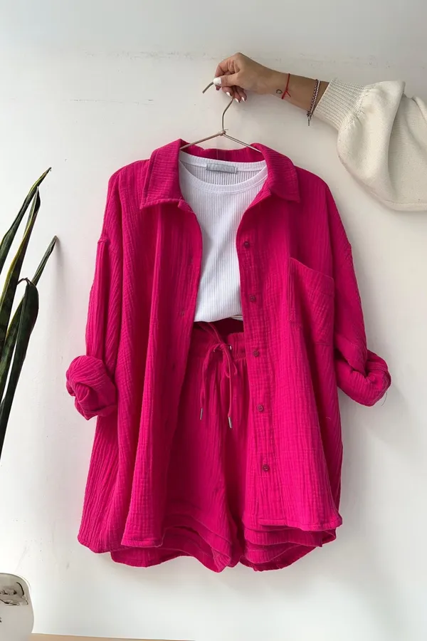 Rose_Red_Cotton_Co-Ord_Set_For_Women